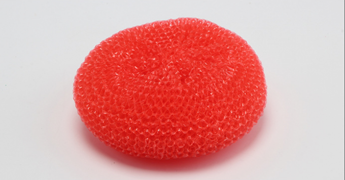 La palla di raschiatura di plastica porcellana/della cristalleria ha personalizzato il pacchetto per pulizia della cucina