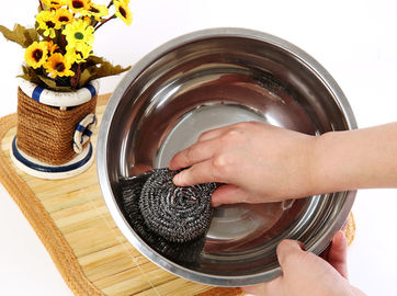 Porcellana Campioni liberi di raschiatura della palla del forte metallo di decontaminazione per i vasi e le pentole della cucina fornitore