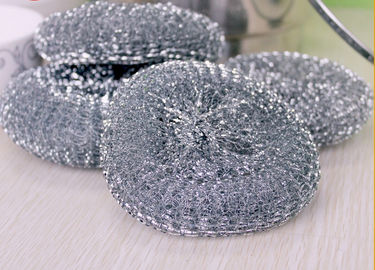Porcellana Palla galvanizzata della maglia del raschiatore di forma rotonda con il periodo di garanzia lungo di qualità fornitore