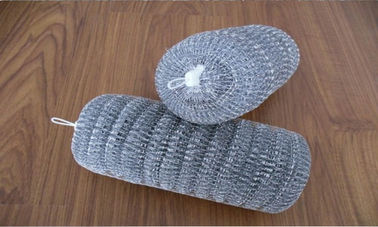 Porcellana Il cuscinetto di raschiatura inossidabile ricoperto zinco di forma della maglia, nessun metallo peculiare dell&#039;odore sfrega il cuscinetto fabbrica
